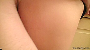 Emo Emily Blowjob and Fucked at kitchen